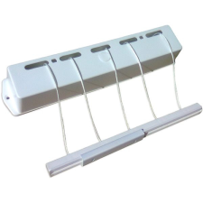 KLAD fali ruhaszárító fürdőszobába, 6 m, visszahúzható fürdőszoba kiegészítő