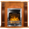  Klasszikus elektromos kandalló anya és Galileo ezüst, Art Flame, 883x950x300 mm, 2000 W, termosztát, 5 fokozatú lángintenzitás, időzítő