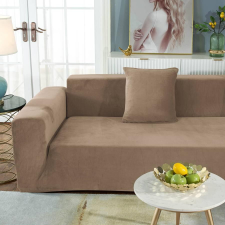 Klasszikus Fotel Huzat (bársonyos, kapucsínó) lakástextília