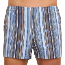 Klasszikus nagyméretű Foltýn kék csíkos férfi klasszikus boxeralsó 3XL férfi alsó