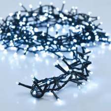  Klaszter telepítés 480 LED Hideg fehér 10 m Összeköthető karácsonyfa izzósor