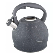 Klausberg teáskanna, sípszóval, fekete matt, 3.0L (KB-7267) konyhai eszköz