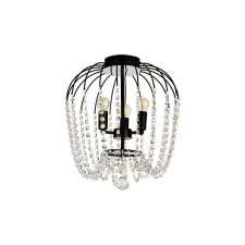 KLAUSEN Chic PL3 fekete mennyezeti lámpa (KL100078) E14 3 izzós IP20 világítás