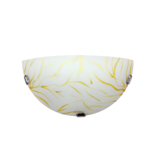 KLAUSEN Cometa D300/2 fehér-arany fali lámpa (KL101025) E27 1 izzós IP20 világítás