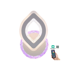 KLAUSEN Doris AP1 fehér LED fali lámpa (KL151050) LED 1 izzós IP20 világítás