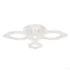 KLAUSEN Doris KL151052 LED Smart mennyezeti lámpa, dimmerrel, távirányítóval, 117W, 9700lm, meleg+semleges+hűvös fény, IP20, fehér, Klausen