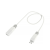 KLAUSEN EXIM KFT Tápkábel, 23, 5 cm, fehér - Hexa Glow Double wire Klausen KL182094