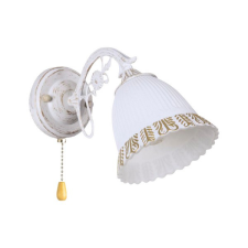 KLAUSEN Merida AP1 fehér-arany falikar (LY-3456) E27 1 izzós IP20 világítás