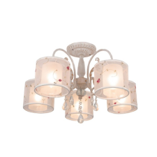 KLAUSEN Provance 5 fehér-arany csillár (KL105001) E27 5 izzós IP20 világítás