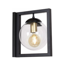 KLAUSEN Rey AP1 fekete fali lámpa (101005) E27 1 izzós IP20 világítás