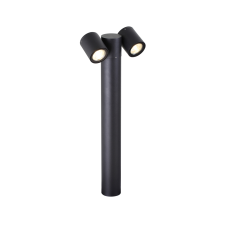 KLAUSEN Riad 4S2 fekete kültéri állólámpa (KL134003) GU10 2 izzós IP54 kültéri világítás