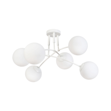 KLAUSEN Sefora PL6 fehér mennyezeti lámpa (KL100067) E27 6 izzós IP20 világítás