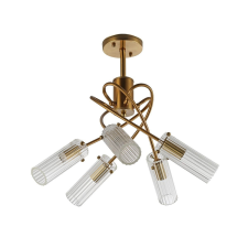 KLAUSEN Spire 5 réz mennyezeti lámpa (KL105012) E14 5 izzós IP20 világítás