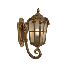 KLAUSEN Spokane 1 antik bronz kültéri falikar (KL5547) E27 1 izzós IP23 kültéri világítás