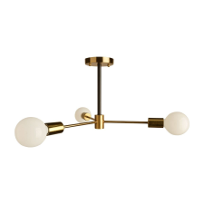 KLAUSEN Stick 3 arany-fekete mennyezeti lámpa (KL103019) E27 3 izzós IP20 világítás