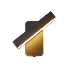 KLAUSEN Truly 1 fekete LED kültéri fali lámpa (KL121076) LED 1 izzós IP54 kültéri világítás