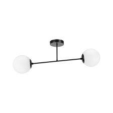 KLAUSEN Zhara PL2 fekete mennyezeti lámpa (KL100070) E27 2 izzós IP20 világítás