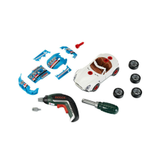 Klein Bosch autótuning készlet + Bosch Ixolino II (8630) autópálya és játékautó