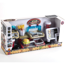 Klein Toys Burger Shop étterem jatekszett konyhakészlet