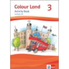 Klett Kiadó Colour Land 3. Activity Book + Audio-CD - antikvárium - használt könyv