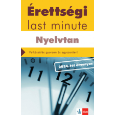 Klett Kiadó Érettségi Last minute - Nyelvtan tankönyv