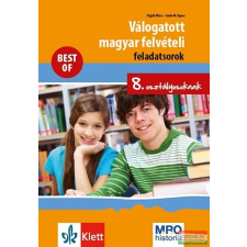 Klett Kiadó Válogatott magyar felvételi feladatsorok 8. osztályosoknak tankönyv