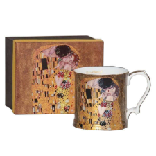 Klimt porcelán bögre - 380 ml - The Kiss bögrék, csészék