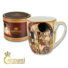 Klimt porcelán bögre - 400 ml díszdobozban - The Kiss CARMANI ajándéktárgy