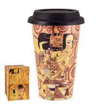 Klimt porcelán utazóbögre szilikon tetővel - Vágyakozás bögrék, csészék