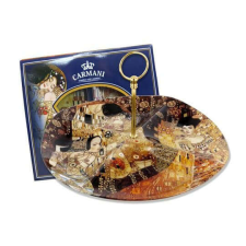  Klimt üveg kínáló - 4-es osztású - 32 cm konyhai eszköz
