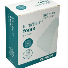 Kliniderm Foam Habkötszer 10 db gyógyászati segédeszköz