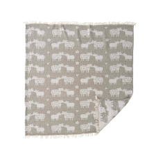 Klippan pamut babapléd, bárányos - 75x90 babaágynemű, babapléd