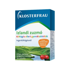  KLOSTERFRAU Izlandi Zuzmó Szopogató Tabletta Gyermekeknek 24x vitamin és táplálékkiegészítő