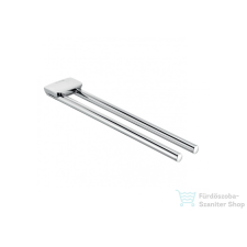 Kludi AMBA fix dupla törölközőtartó,króm 5397705 fürdőszoba kiegészítő