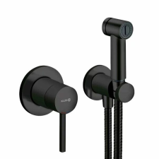 Kludi Bozz matt fekete higiénikus zuhany tömlővel és csapfogassal csaptelep