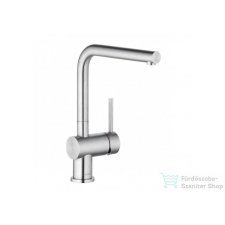 Kludi L-STEEL mosogató csaptelep,dörzscsiszolt nemesacél 45803F877 csaptelep