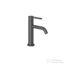 Kludi NOVA FONTE 100 mosdó csaptelep push-open leeresztővel, szálcsiszolt gunmetal 20288N215 csaptelep