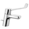  KLUDI Pure&amp;Easy 70 orvosi mosdócsaptelep, egykaros, 180mm-es kinyúlás, leeresztő, króm