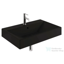 Kludi RESA 81x50,5 cm-es fali mosdó, matt fekete 59WW8139 szaniter