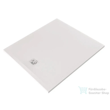 Kludi TERRA 100x120 cm-es RAKSOLID zuhanytálca szifon nélkül, matt fehér 08DW1753 kád, zuhanykabin
