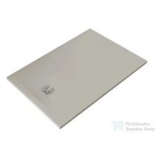 Kludi TERRA 120x80 cm-es RAKSOLID zuhanytálca szifon nélkül, matt világosszürke 08DW07O2 kád, zuhanykabin