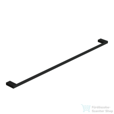 Kludi VELA C 80 cm-es törölközőtartó, matt fekete 3196139 fürdőszoba kiegészítő