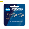 KMC Lánc KMC MISSINGLINK patentszem 1,1/128 9 sebességes CL566R kerékpáros