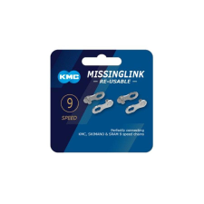 KMC Missing Link lánc patentszem, 9s, 2 pár kerékpár hajtómű