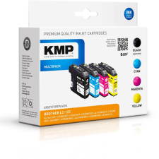 KMP Printtechnik AG KMP Patrone Brother LC-123 VALBPDR Multipack 4x 600 S. B60V (1525,4005) nyomtatópatron & toner