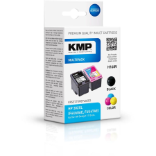 KMP Printtechnik AG KMP Patrone HP HP302L F6U68AE Multipack BK/C/Y/M H168VX remanufactured (1745,4005) nyomtatópatron & toner