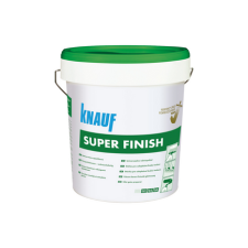 Knauf super finish 20kg vödrös finishelő glett glett, gipsz, csemperagasztó, por