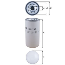 KNECHT Üzemanyagszűrő Knecht KC 757 üzemanyagszűrő