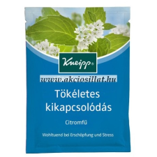 Kneipp tökéletes kikapcsolódás citromfű fürdőkristály 60g tusfürdők