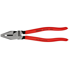 Knipex 02 01 225 SB Erő Kombifogó Műanyaggal Bevonva Feketére Foszfátozott fogó